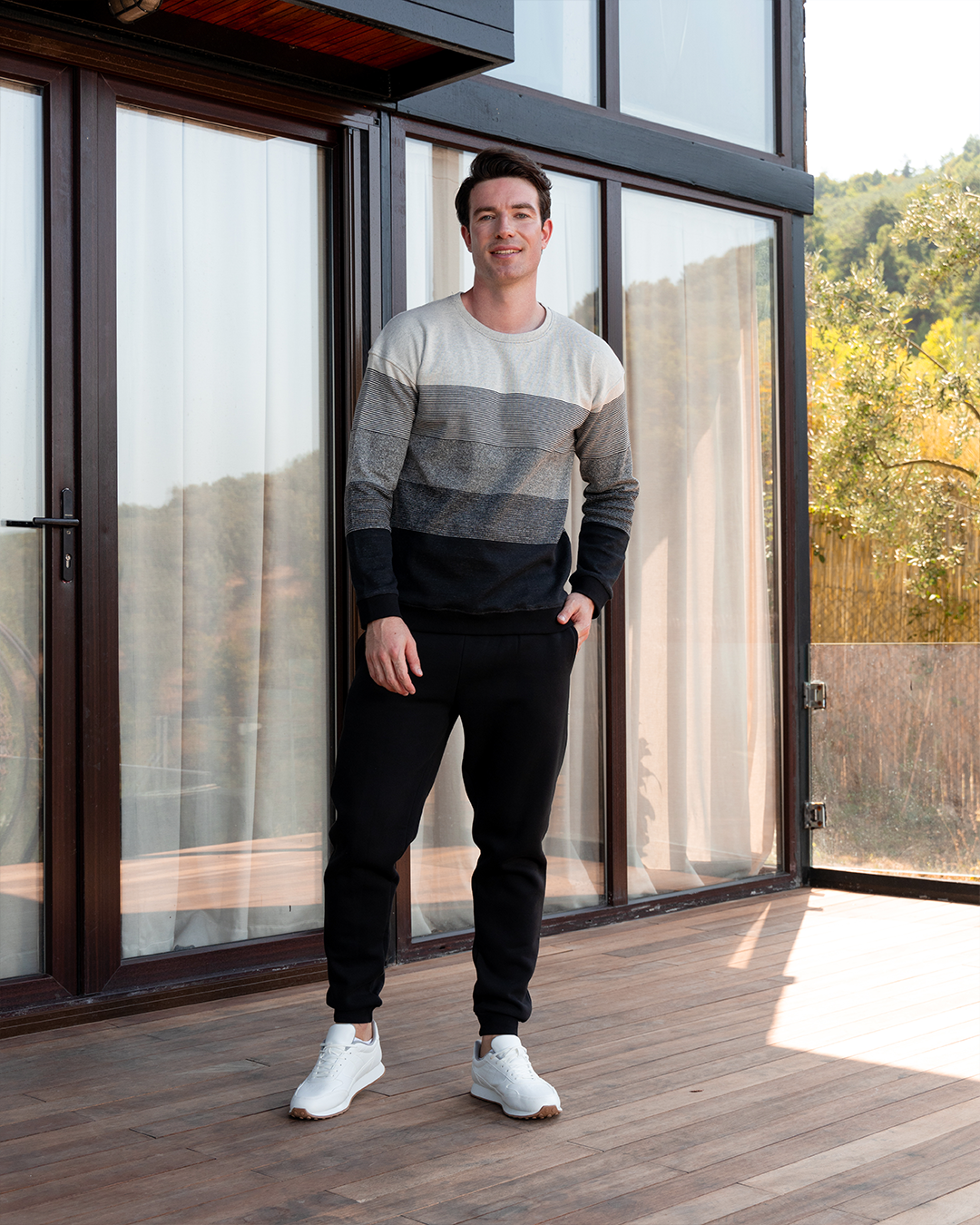 بيجاما جاكارد مخطط