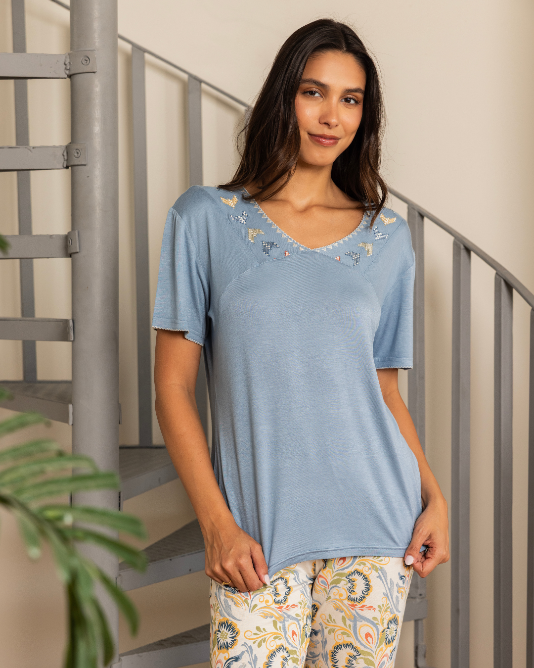 Women's pajamas half a quicatha