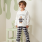 Hugs Bear Raglan boys pajamas