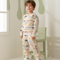 Zoo Animals Boys' Melton Cotton Pajamas