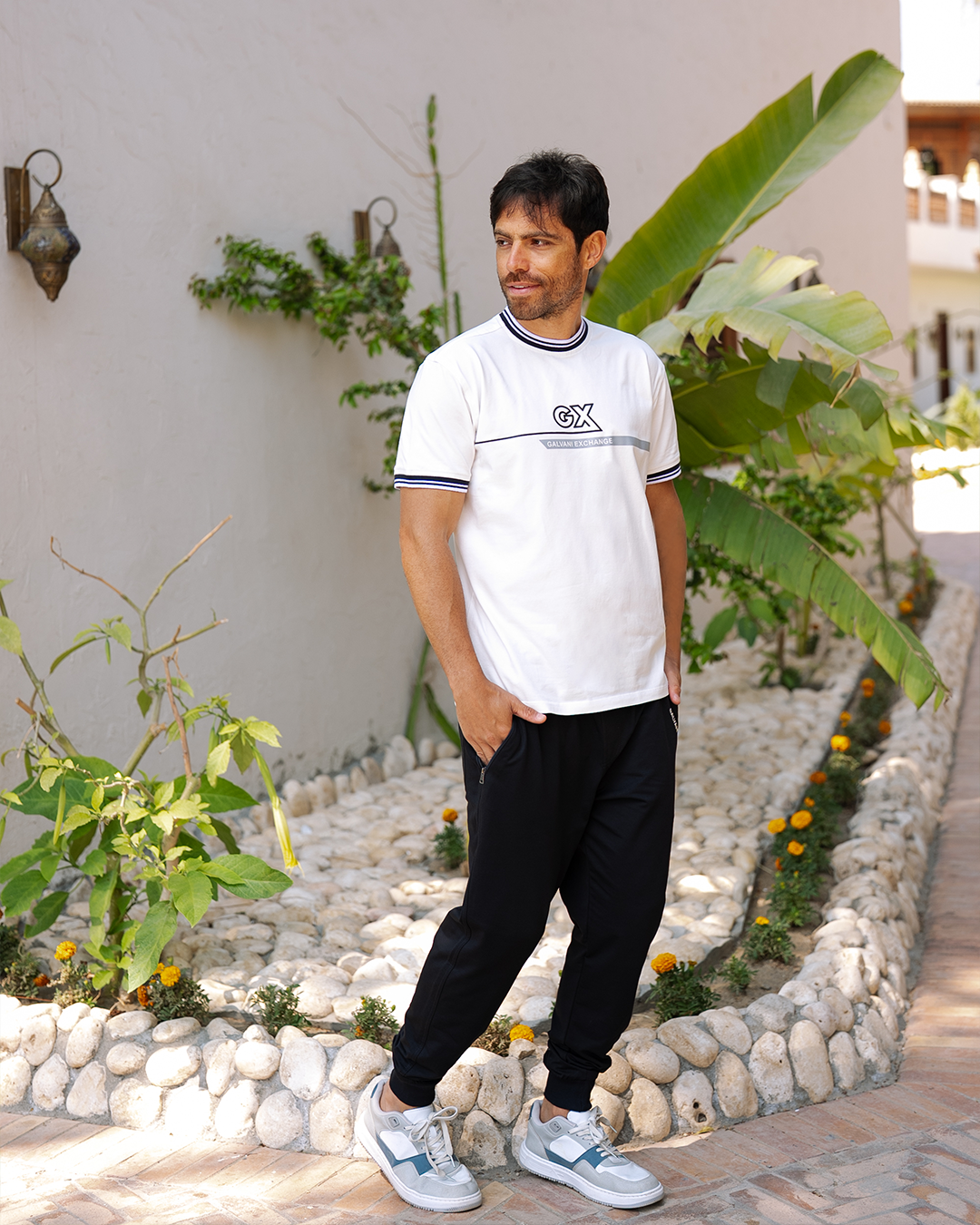 GX بيجاما رجالي نص كم و بنطلون