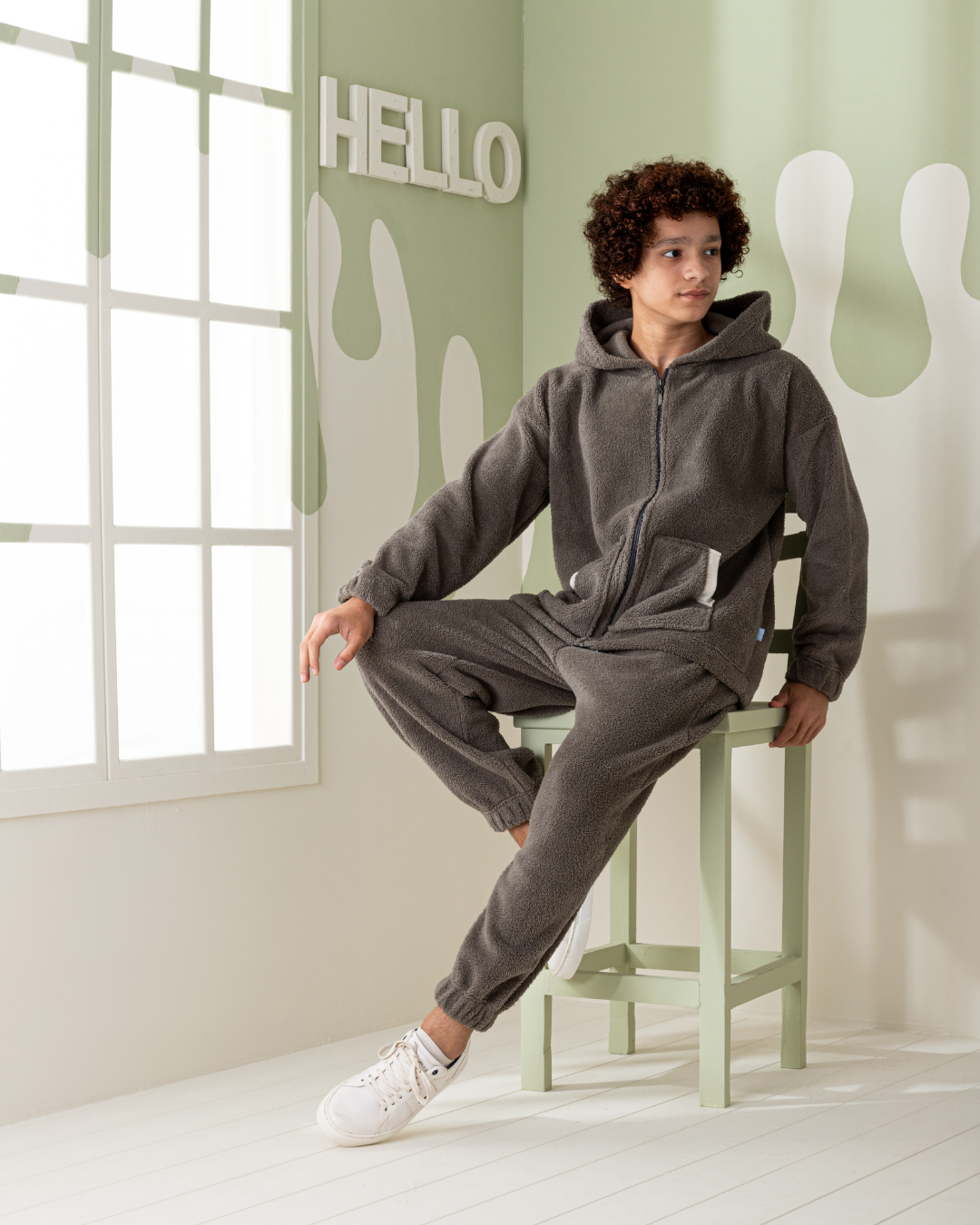 Stylish Boy بيجاما أولادي بكابيشون