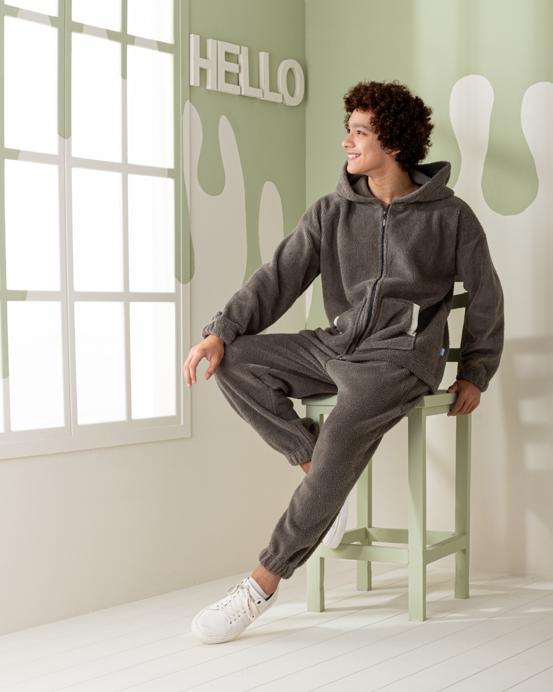 Stylish Boy بيجاما أولادي بكابيشون