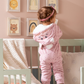 Cat Jumsuit Girls' Fur Lined Baby Jumpsuit
