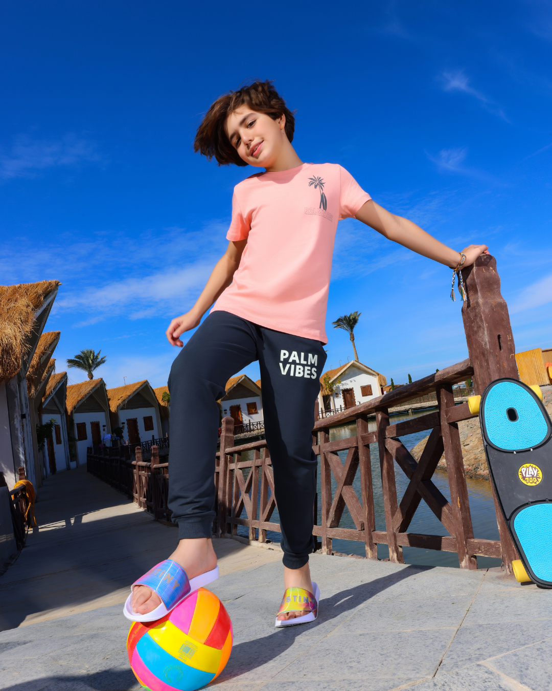 Palm vibes بيجاما اولادي