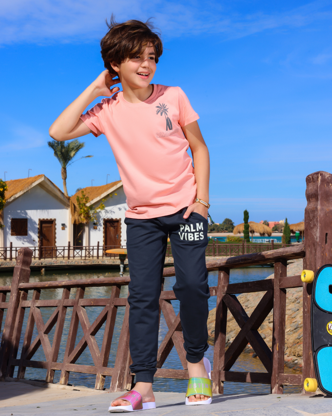 Palm vibes بيجاما اولادي