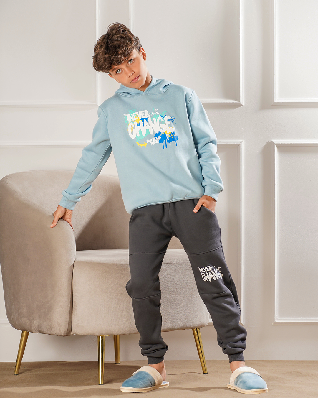 Never Change بيجاما اولادي أطفال