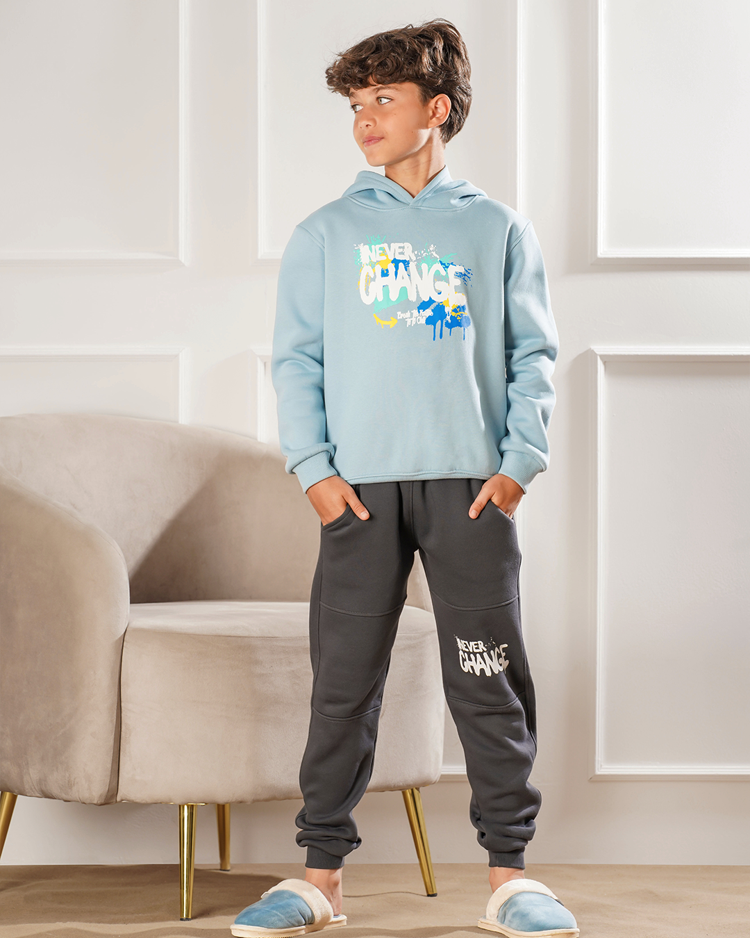 Never Change بيجاما اولادي أطفال