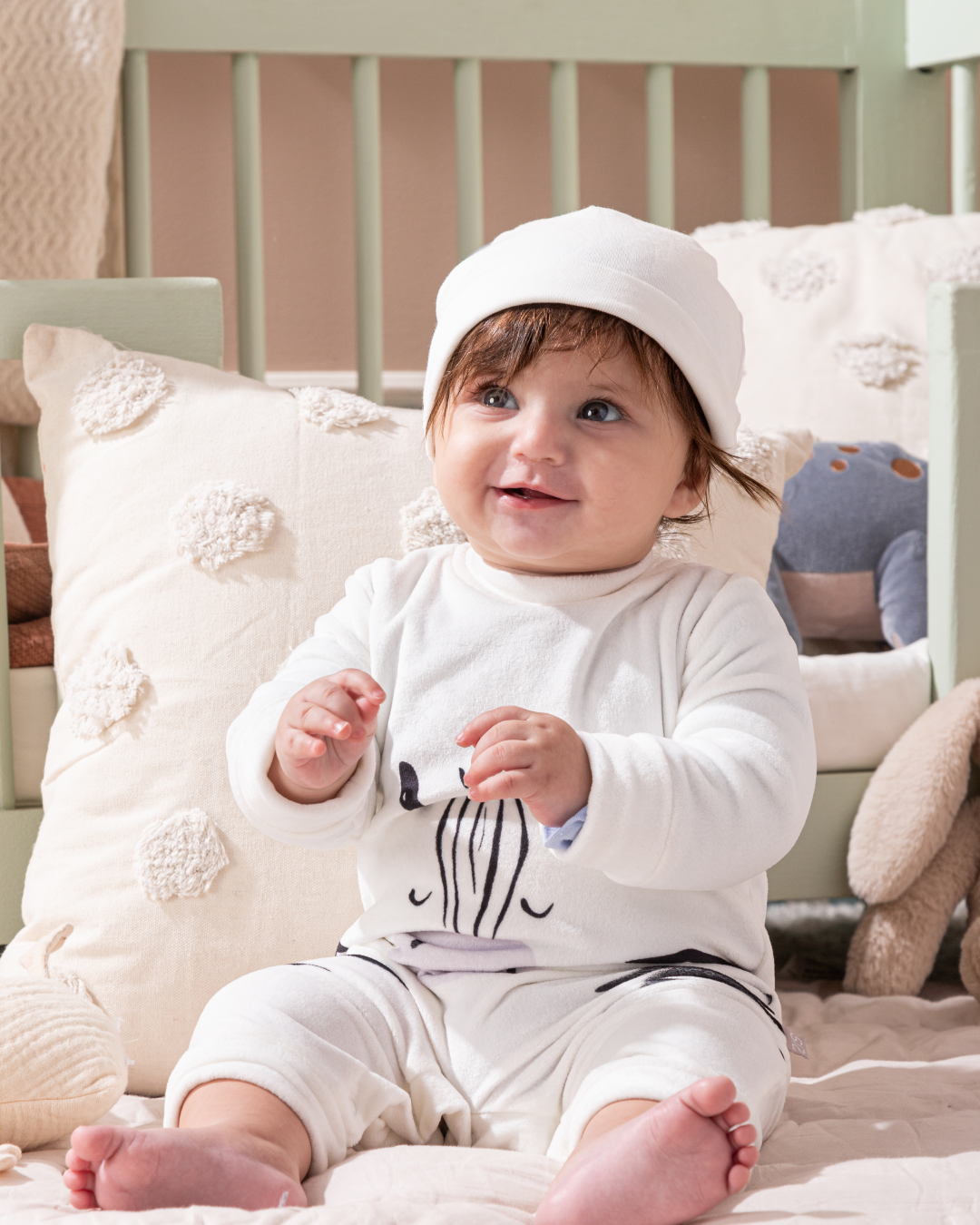 Wild Zebra سالوبيت أولادي مواليد كُم طويل