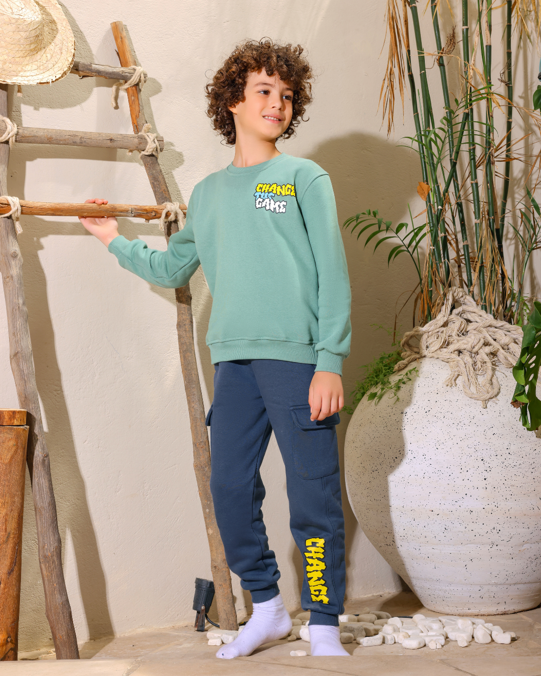 Change The Game Boys' Pajamas Medium