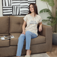 Women's pajamas half a number of long trousers, solar printing