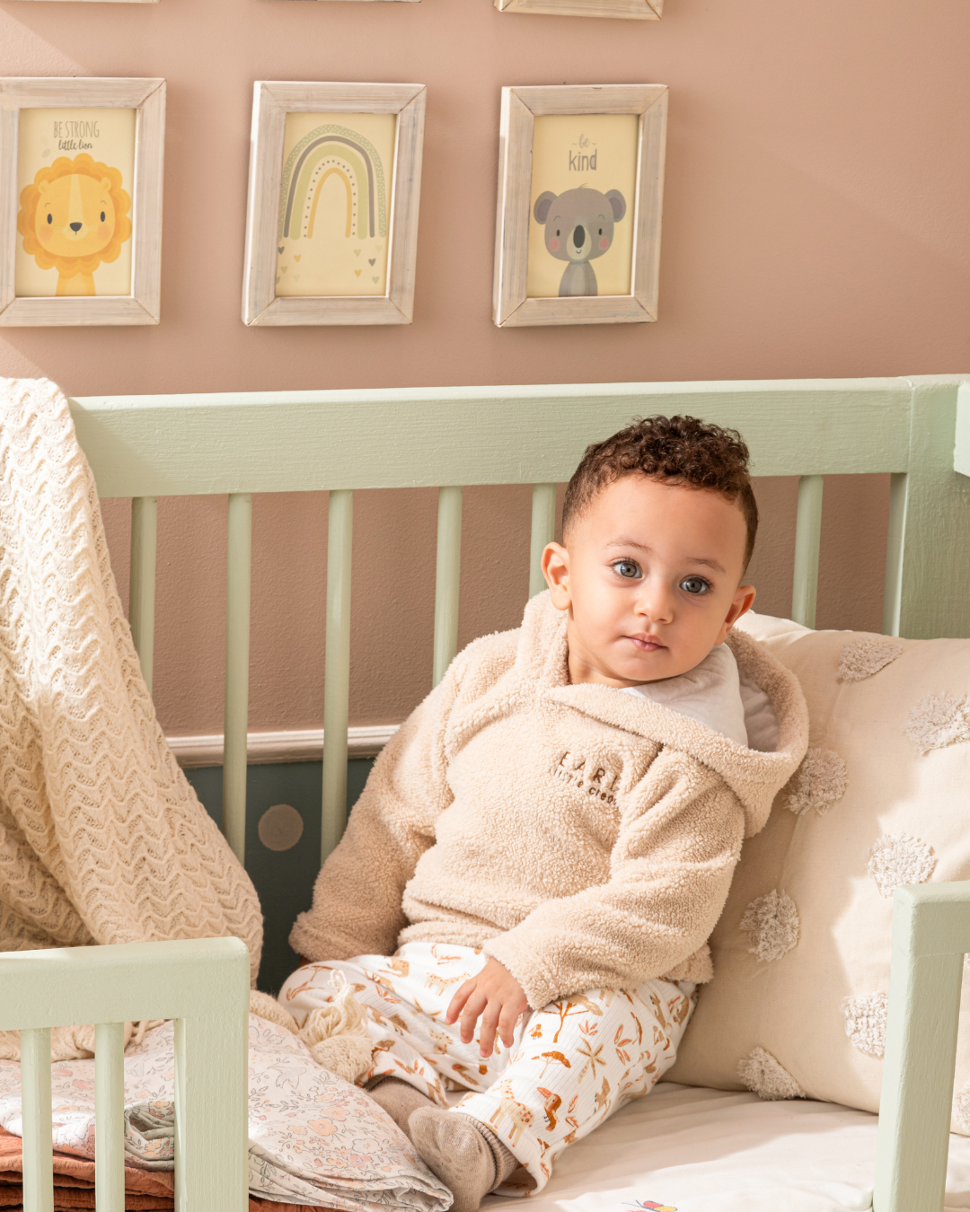 Early Little Creature بيجاما مواليد جاكت بسوستة