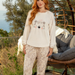 Wild Women's pajamas with sleeves and Heidi pants