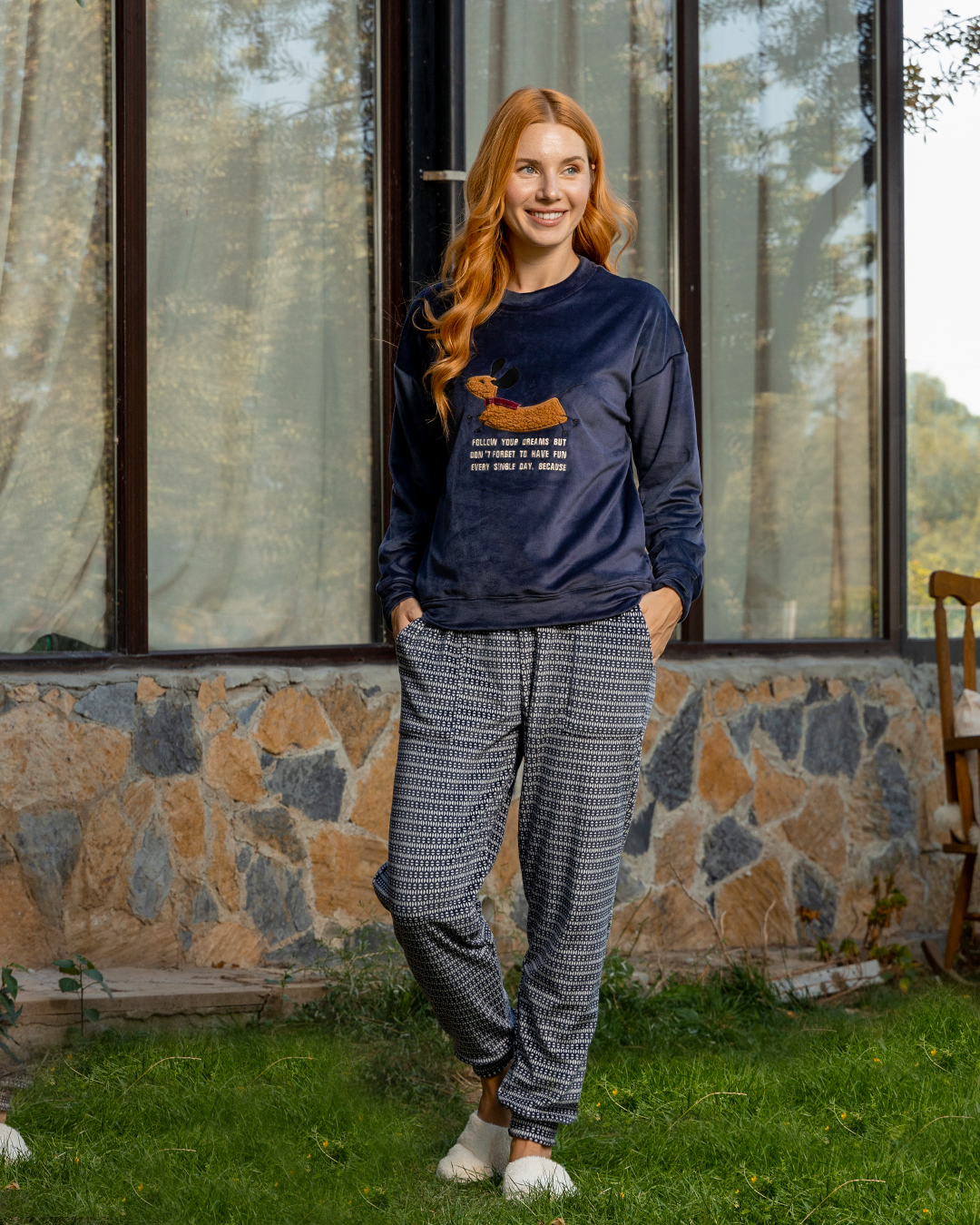 Women's Heidi long sleeve pajamas
