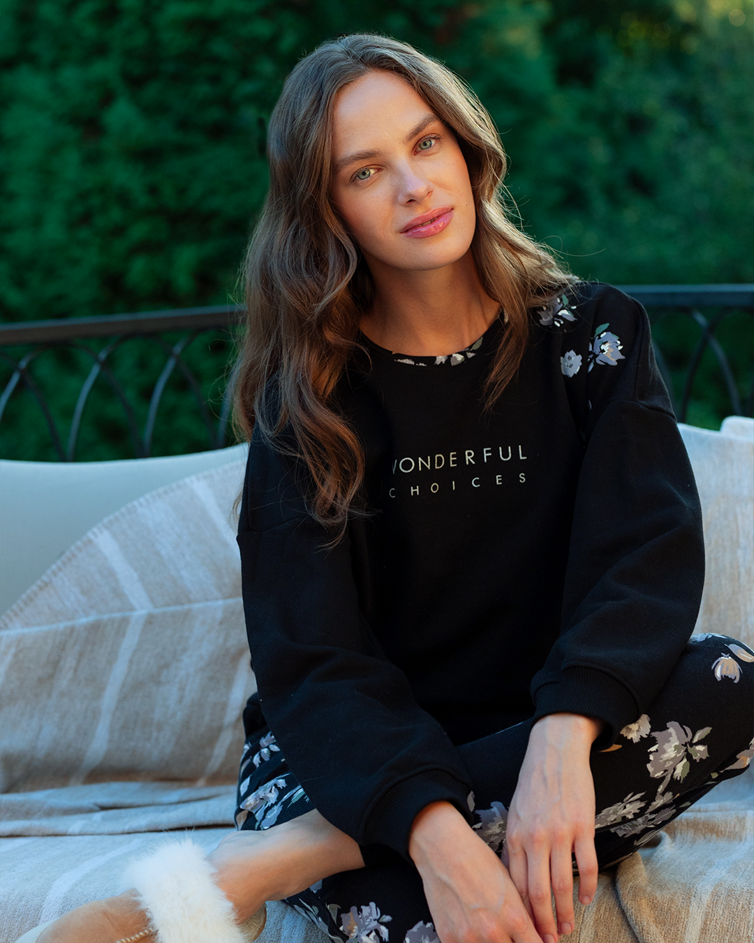 بيجاما بنطلون ورود