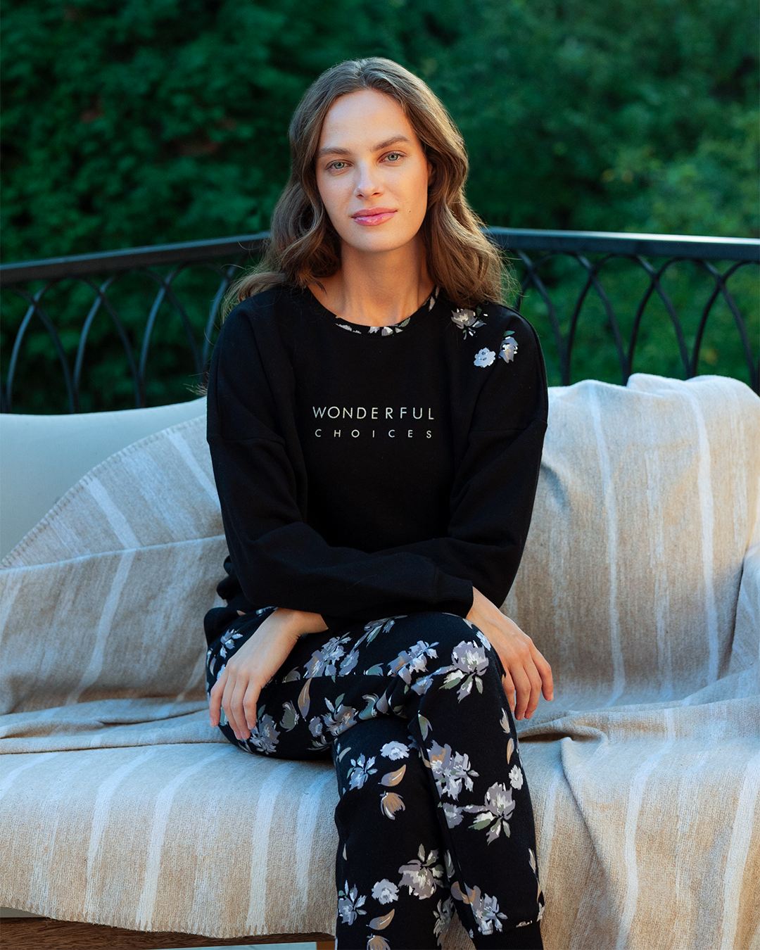 بيجاما بنطلون ورود