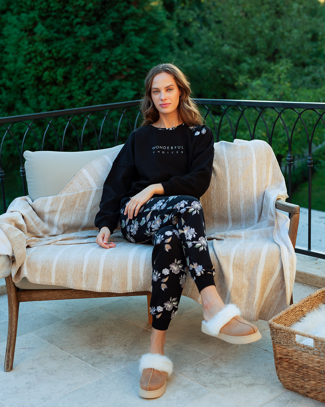 بيجاما بنطلون ورود