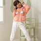 Rainbow Girls' Pajamas Long Sleeve Jacket