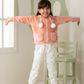 Rainbow Girls' Pajamas Long Sleeve Jacket