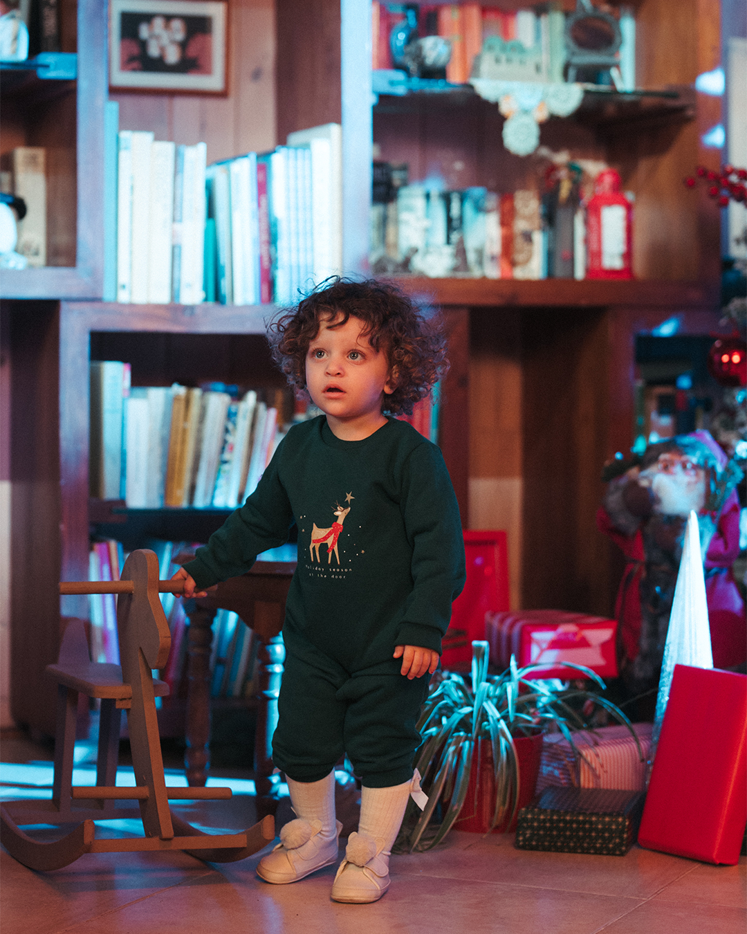 Holiday Season Baby Bodysuit