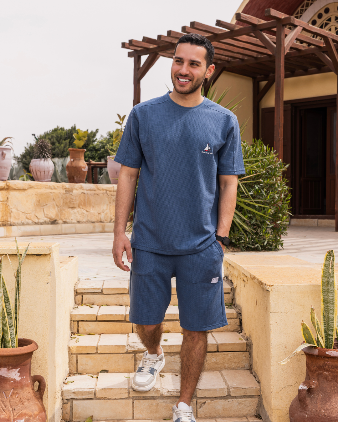 بيجاما شورت جاكارد كابتن السفينه