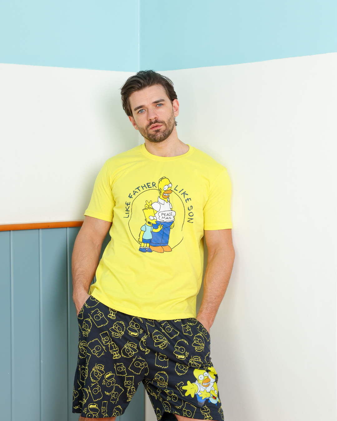 Simpsons بيجاما رجالي