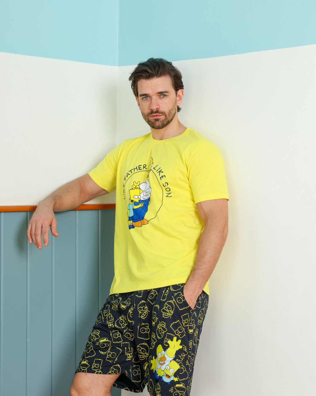 Simpsons بيجاما رجالي