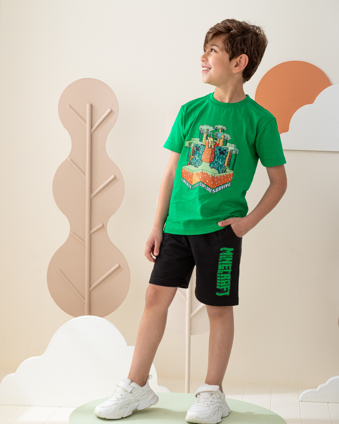 Minecraft بيجاما اطفالي