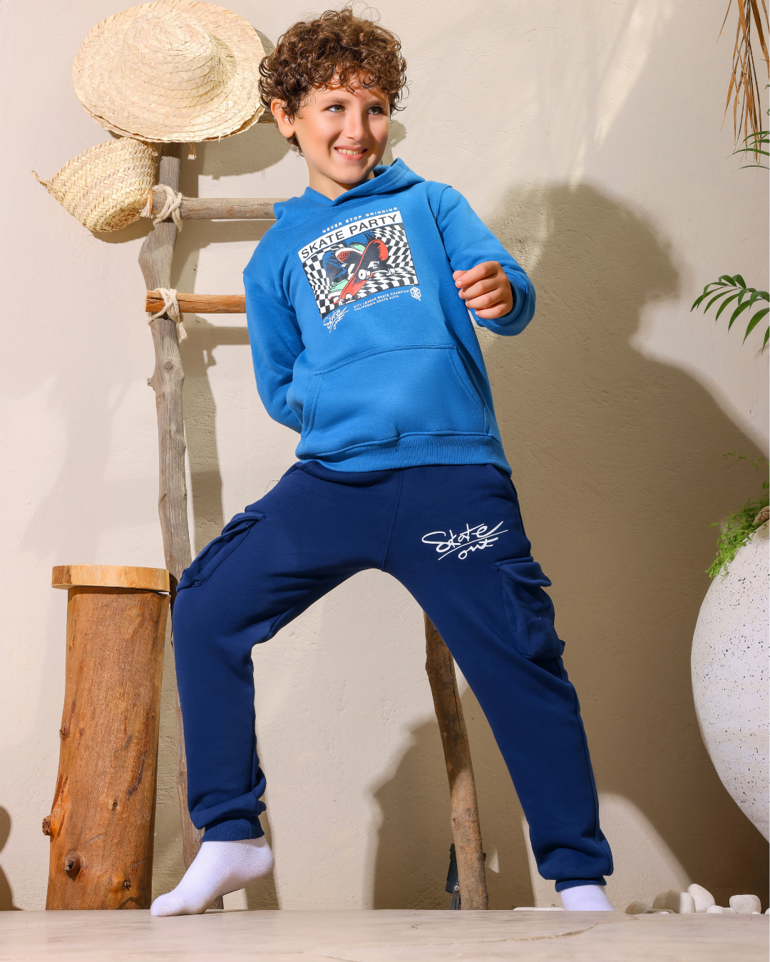 Skate Party بيجامه اولادي وسط