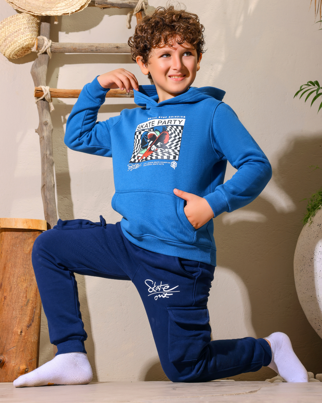 Skate Party Boys' Pajamas Waitress