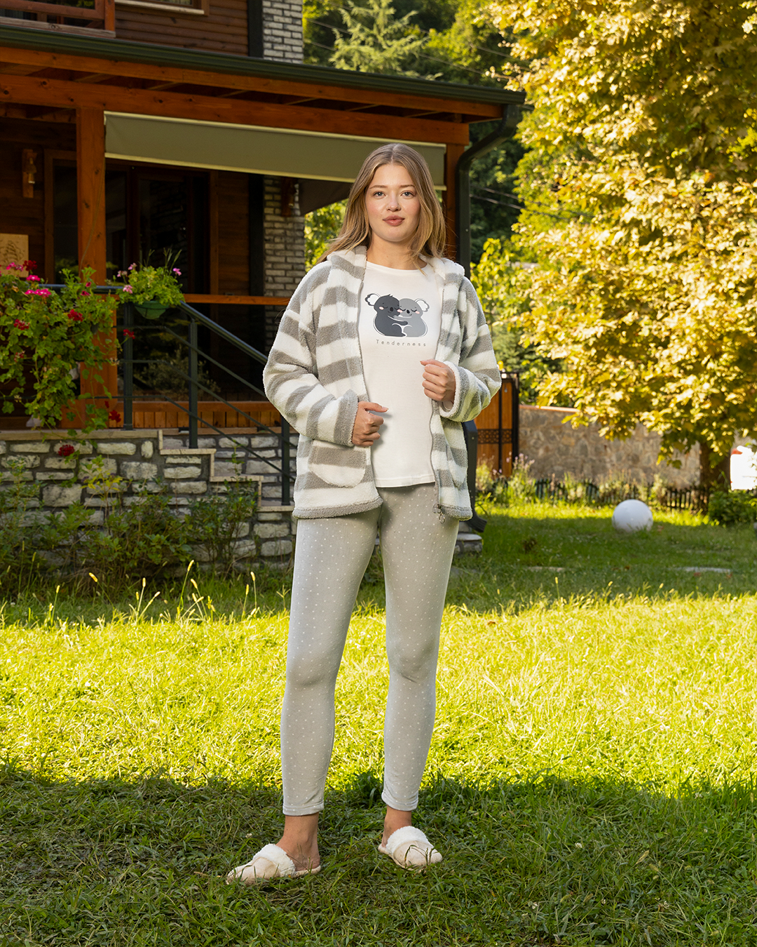 Kuala بيجاما حريمي 3 قطع