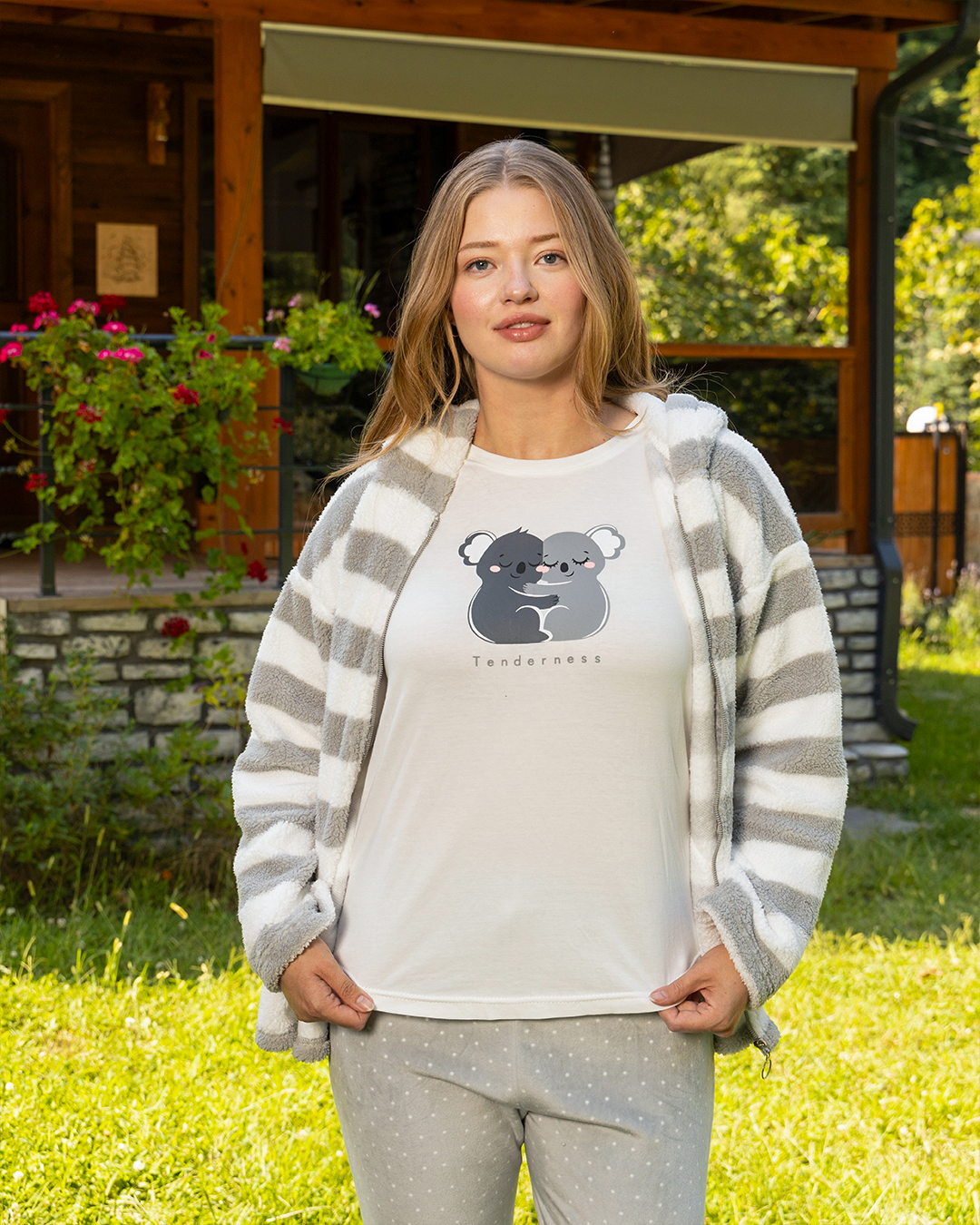 Kuala بيجاما حريمي 3 قطع