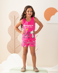 بيجاما اطفالي كت و شورت سنوبي