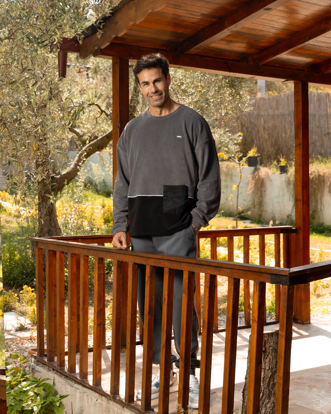 Waterproof Pocket بيجاما رجالي كُم طويل