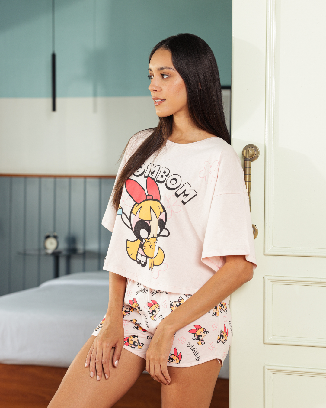 بيجاما حريمي اوفر سايز باور جيرل