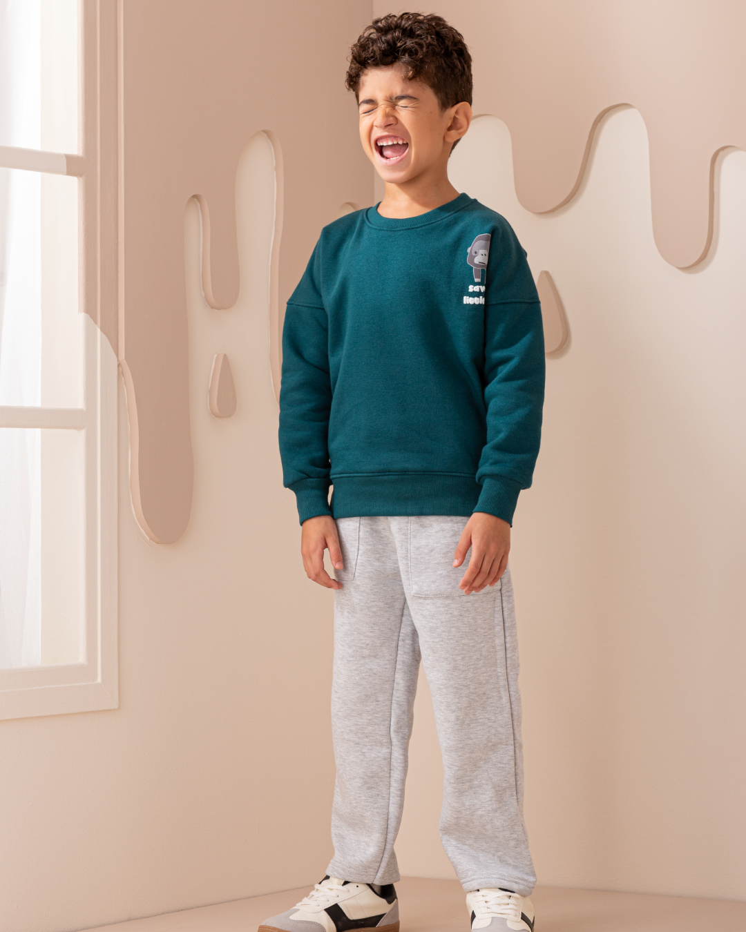 Savage Little Boy Boys' long sleeve pajamas