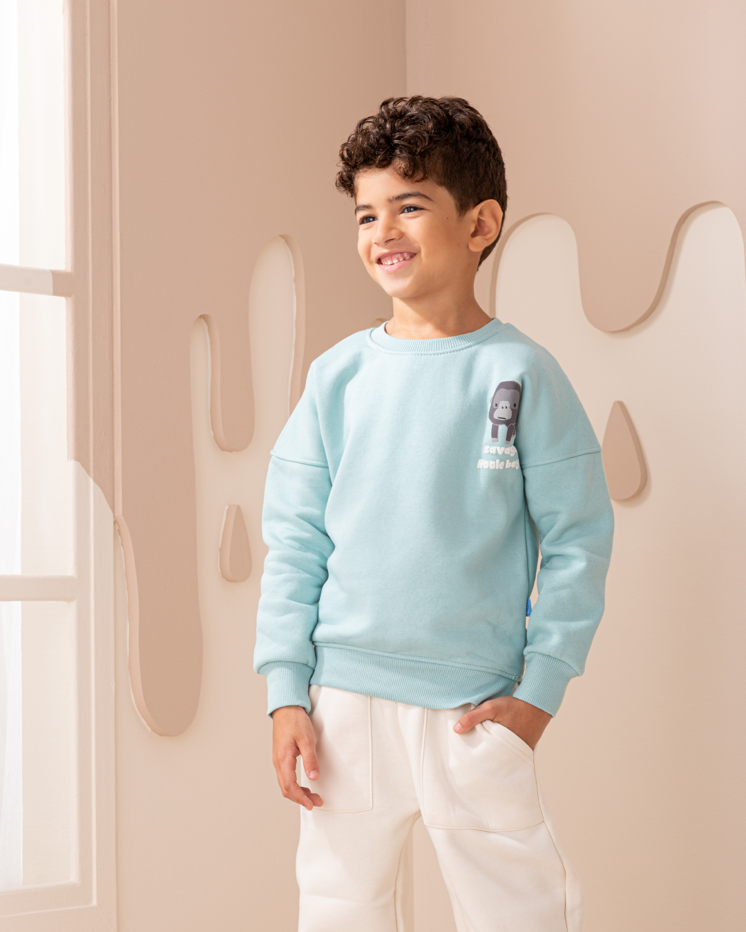 Savage Little Boy Boys' long sleeve pajamas