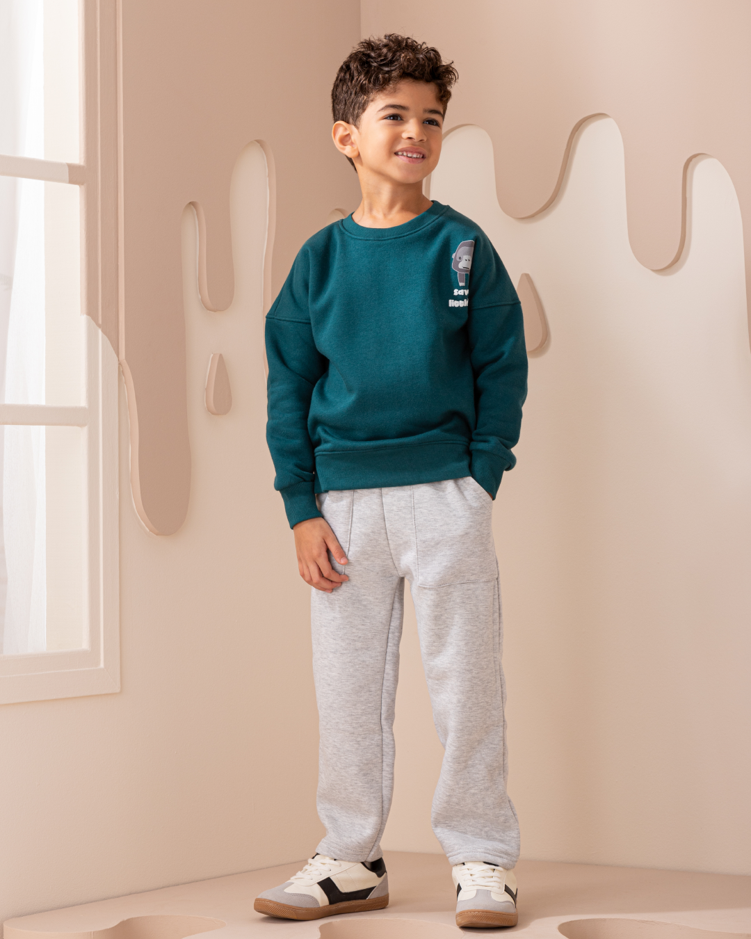 Savage Little Boy Boys' long sleeve pajamas