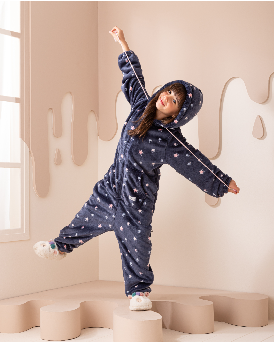 Colorful Stars سالوبيت بناتي كُم طويل