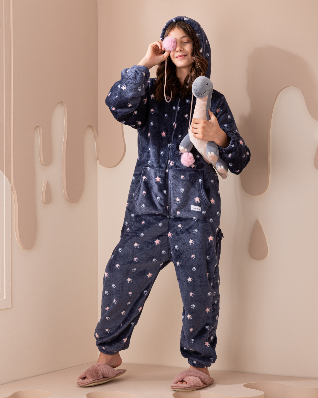 Colorful Stars سالوبيت بناتي كُم طويل