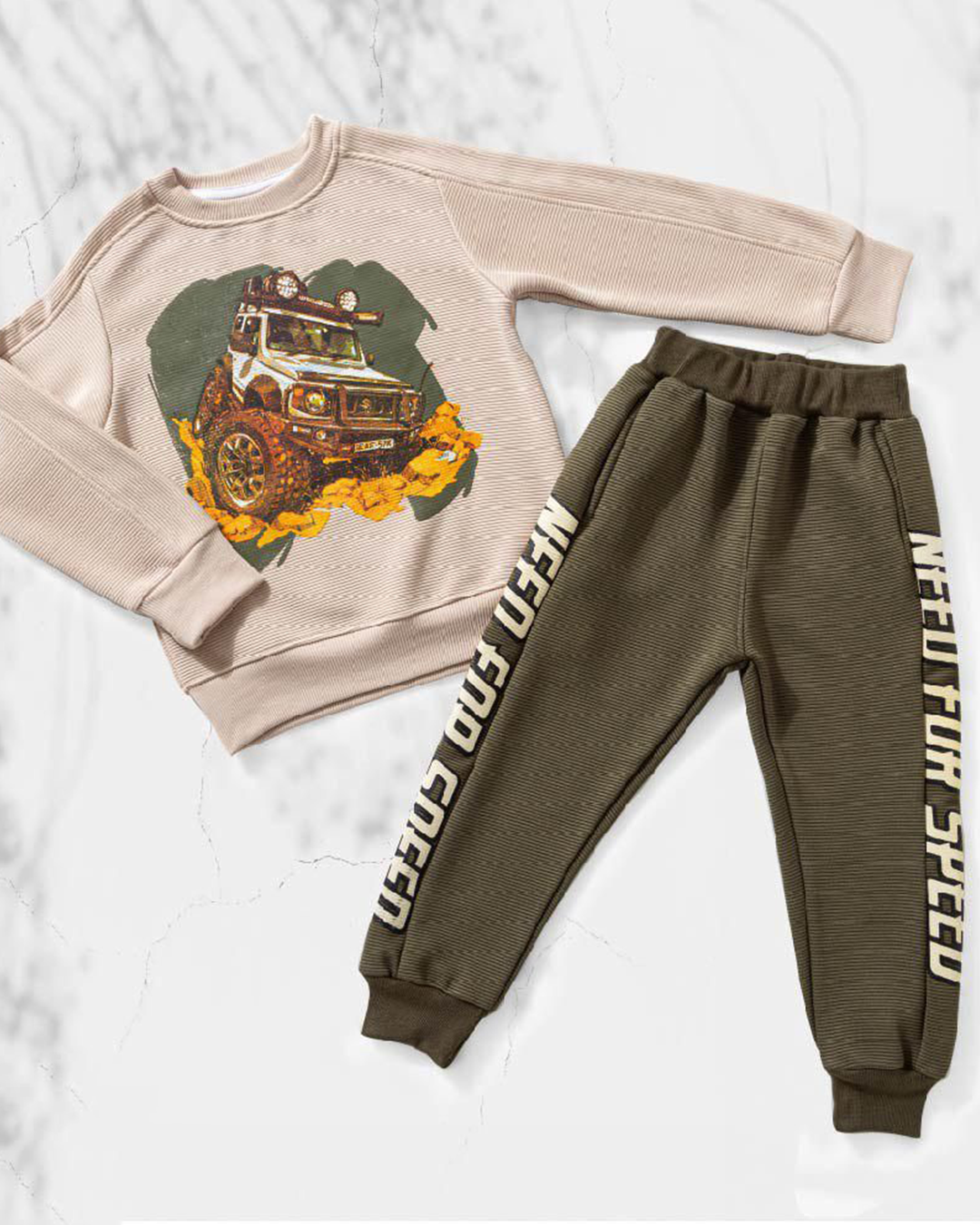 NEED FOR SPEED بيجامه اولادي بيبي بكم وبنطلون عربيه