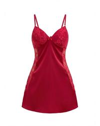 Y قميص نوم شيفون من الجانبين