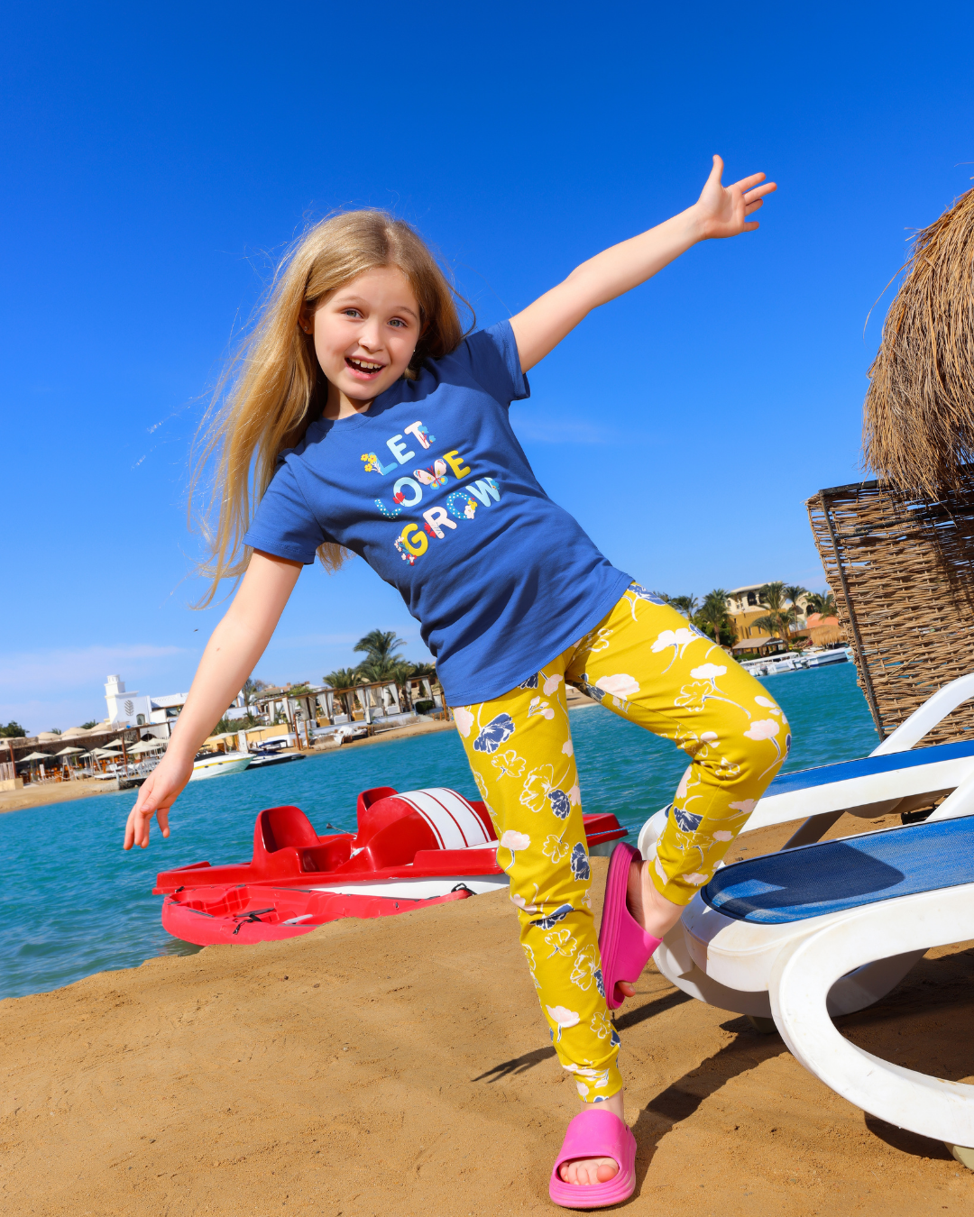 Love grow girls pajamas