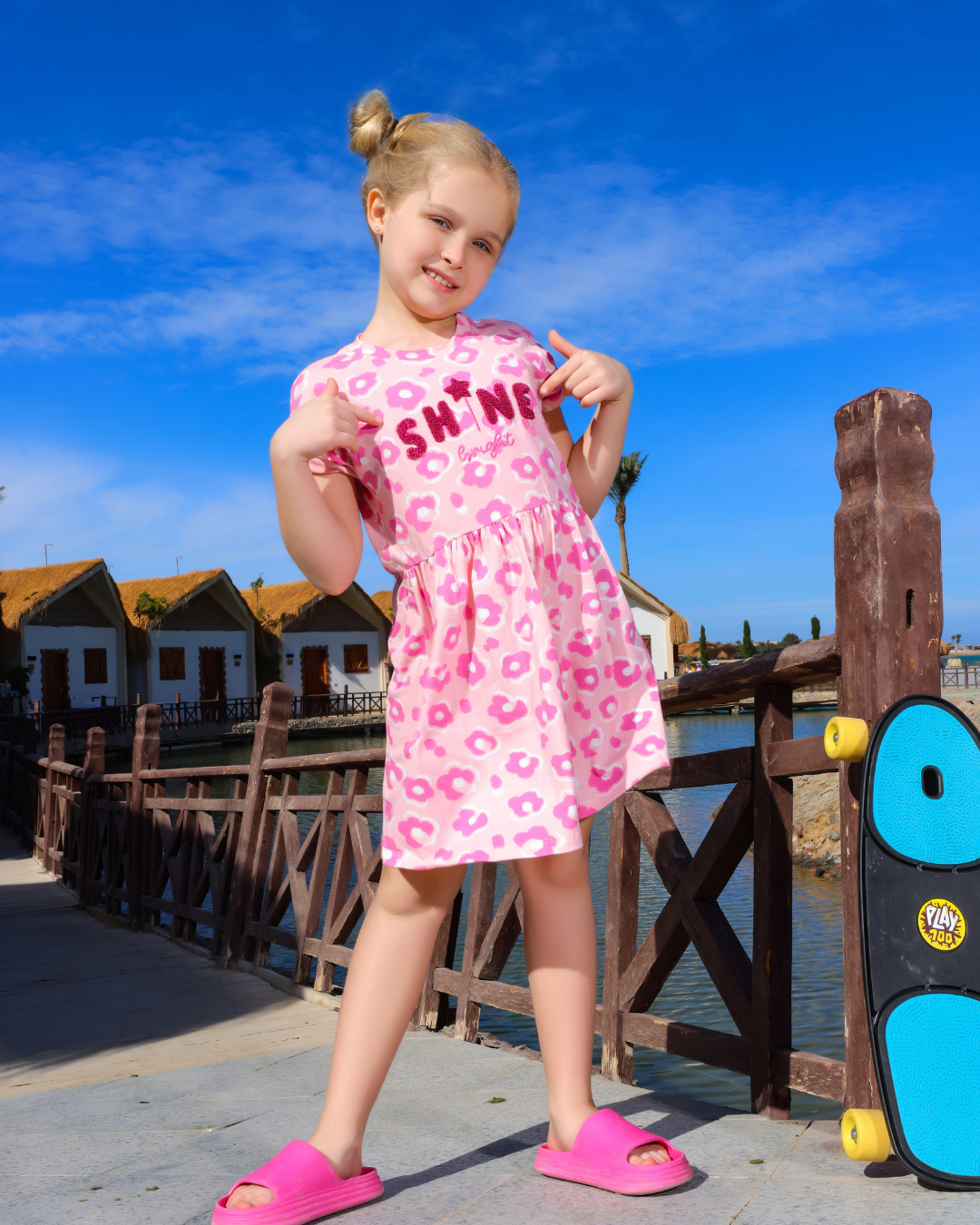 Shine قميص بناتي