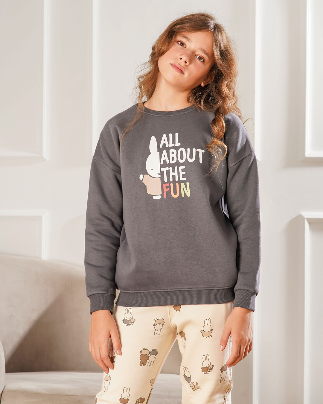 Fun بيجاما بناتي جرسونيه