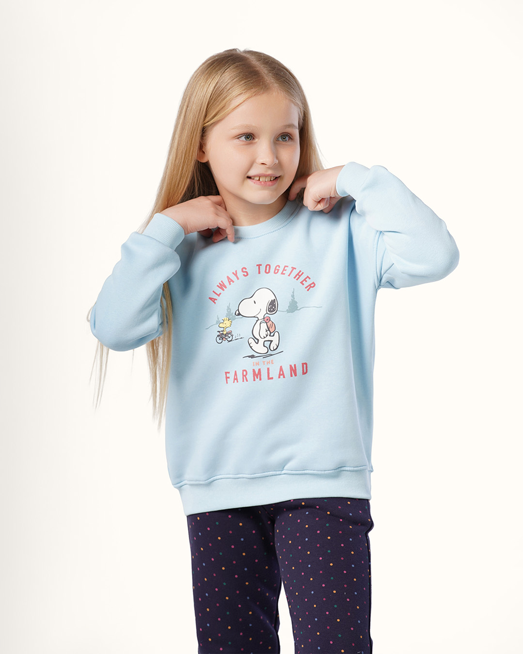Snopy To Gether بيجاما بناتي أطفال