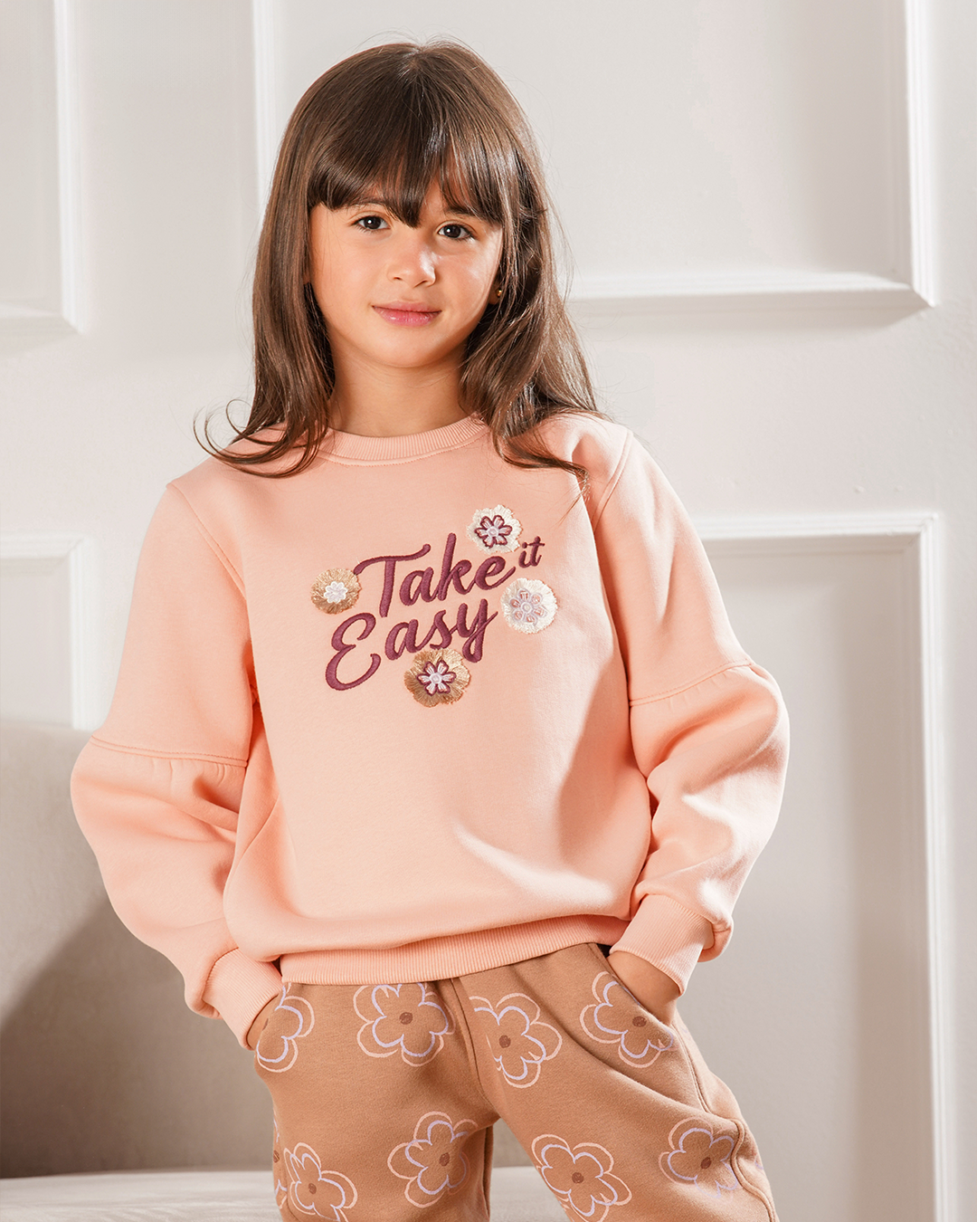Take It Easy بيجاما بناتي جرسونيه