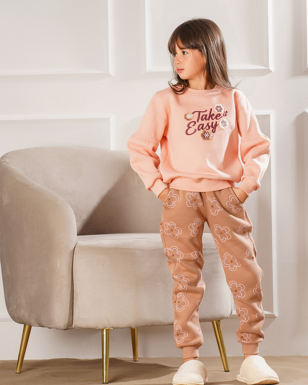Take It Easy بيجاما بناتي أطفال