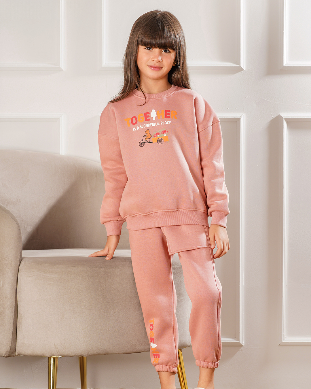 Together بيجاما بناتي أطفال