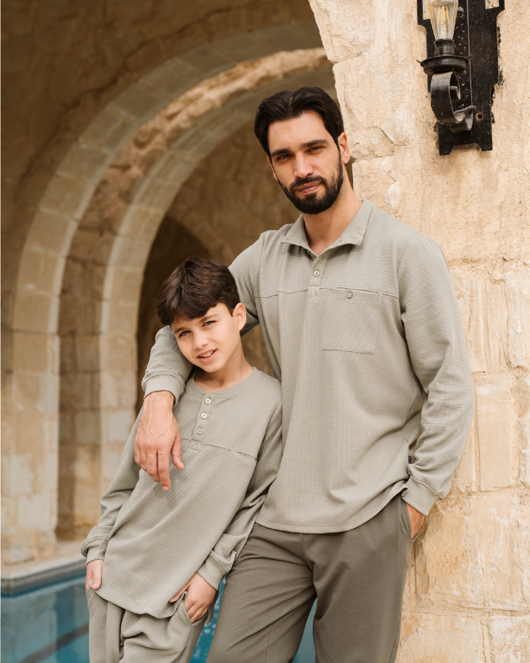 Cool man بيجاما رجالي بكم طويل و بنطلون